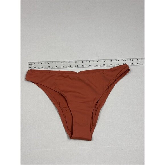 Andie Women's M Symi Hipster Swim Bottom Cedar Back Ruching NWT 9574 - Picture 6 of 16